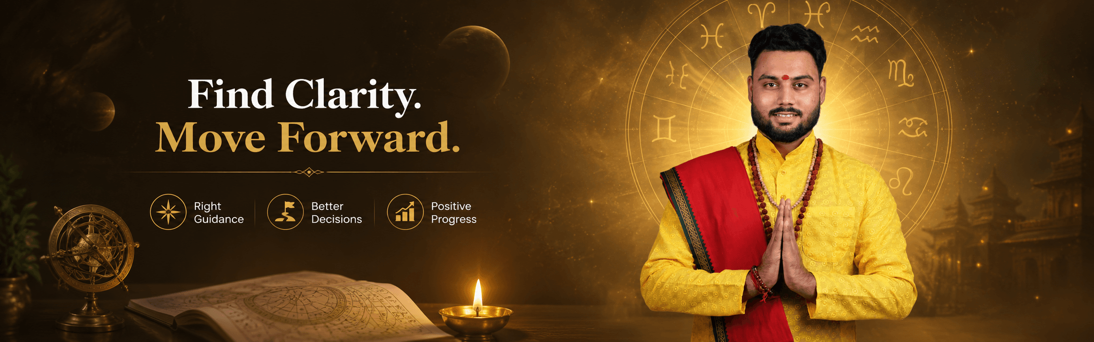 Vedic chart analysis illustration