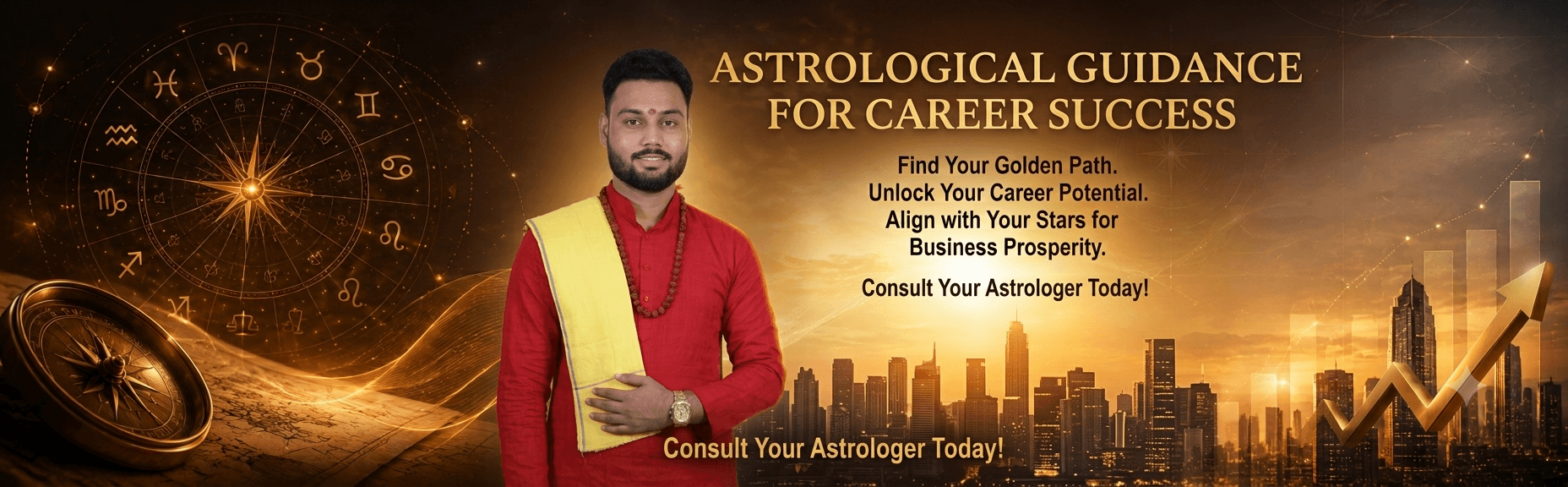 Vedic chart analysis illustration